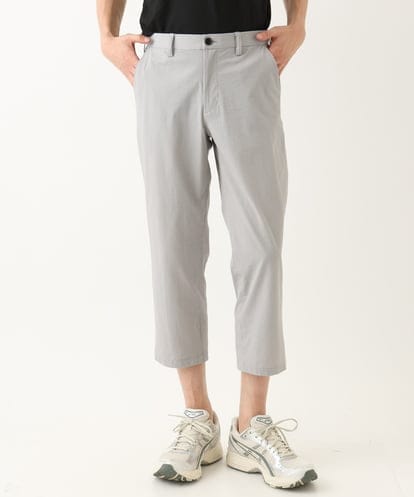 MKLHC08090 MK MICHEL KLEIN HOMME クロップドパンツ / サマーサッカーストライプストレッチ