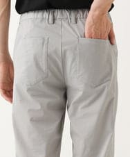 MKLHC08090 MK MICHEL KLEIN HOMME(MKミッシェルクランオム) クロップドパンツ / サマーサッカーストライプストレッチ グレー