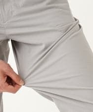 MKLHC08090 MK MICHEL KLEIN HOMME(MKミッシェルクランオム) クロップドパンツ / サマーサッカーストライプストレッチ グレー