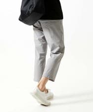 MKLHC08090 MK MICHEL KLEIN HOMME(MKミッシェルクランオム) 【洗える / 快適清涼素材】サッカーストライプ クロップドパンツ グレー