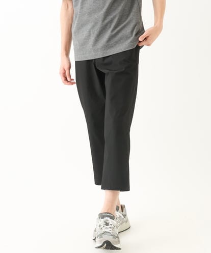 MKLHC08090 MK MICHEL KLEIN HOMME クロップドパンツ / サマーサッカーストライプストレッチ