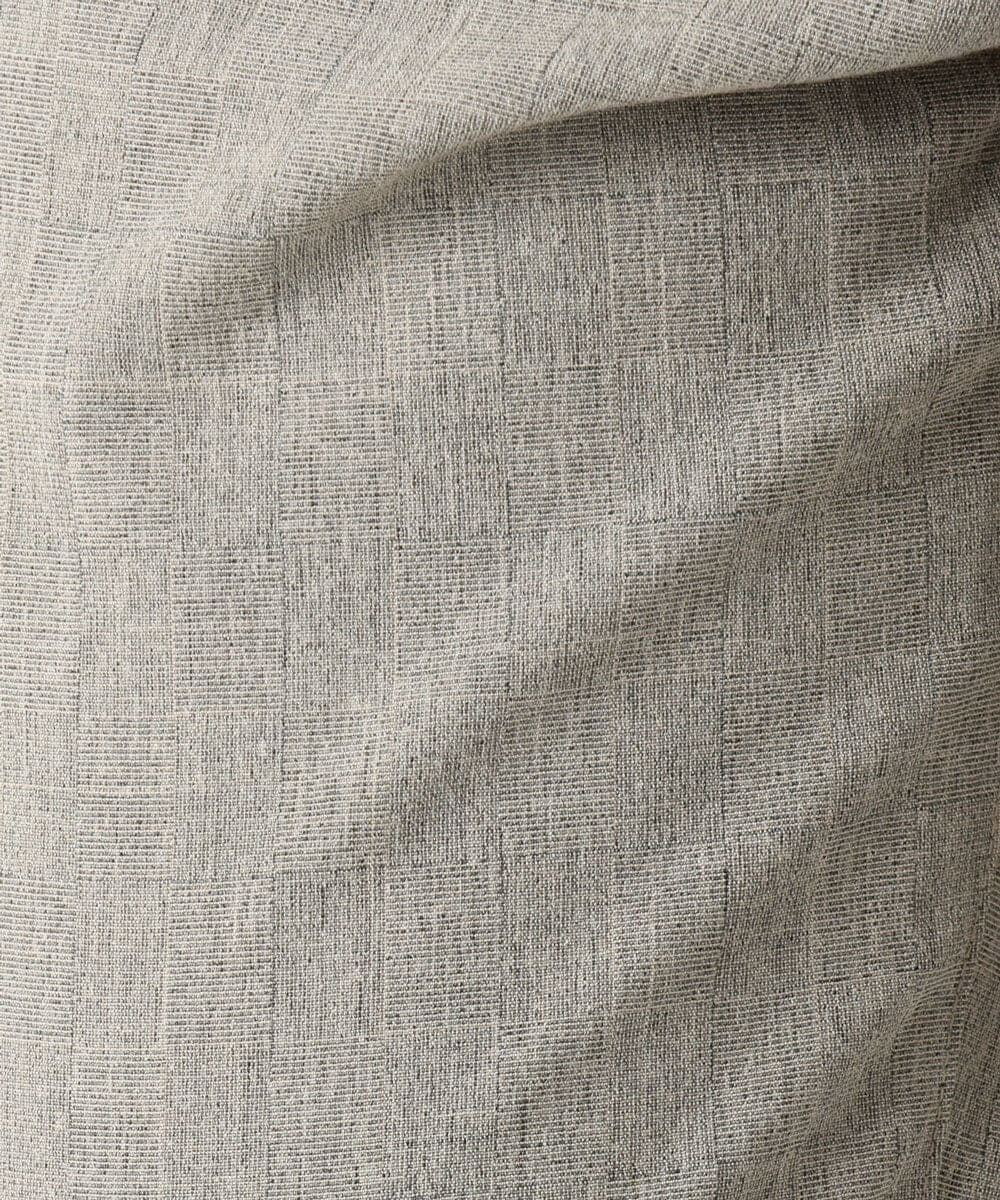 MKLHS67120 MK MICHEL KLEIN HOMME(MKミッシェルクランオム) シャドーチェックスラックス アイボリー(80)