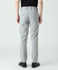 MKLHS67120 MK MICHEL KLEIN HOMME(MKミッシェルクランオム) シャドーチェックスラックス ライトグレー(91)