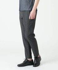 MKLHS67120 MK MICHEL KLEIN HOMME(MKミッシェルクランオム) シャドーチェックスラックス ダークグレー(93)