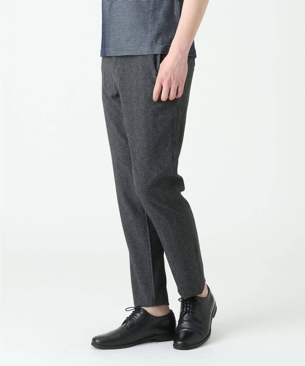 MKLHS67120 MK MICHEL KLEIN HOMME(MKミッシェルクランオム) シャドーチェックスラックス ダークグレー(93)