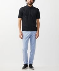 MKLHV51150 MK MICHEL KLEIN HOMME(MKミッシェルクランオム) ベーシックパンツ / シルキーモクロディー ブルー