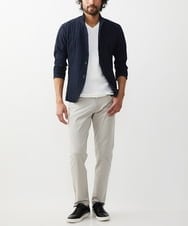 MKLHV51150 MK MICHEL KLEIN HOMME(MKミッシェルクランオム) ベーシックパンツ / シルキーモクロディー アイボリー