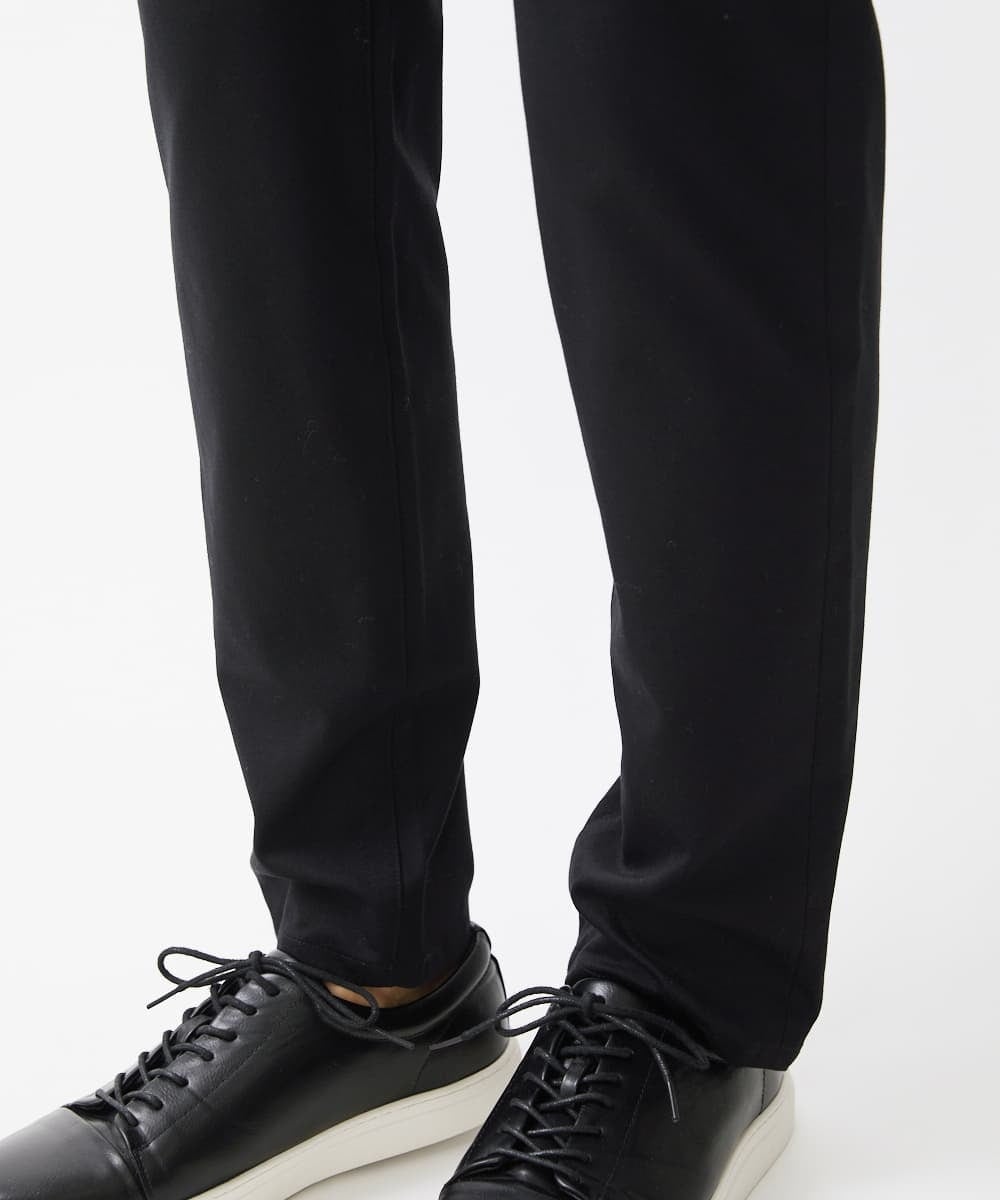 MKLHV51150 MK MICHEL KLEIN HOMME(MKミッシェルクランオム) ベーシックパンツ / シルキーモクロディー ブラック