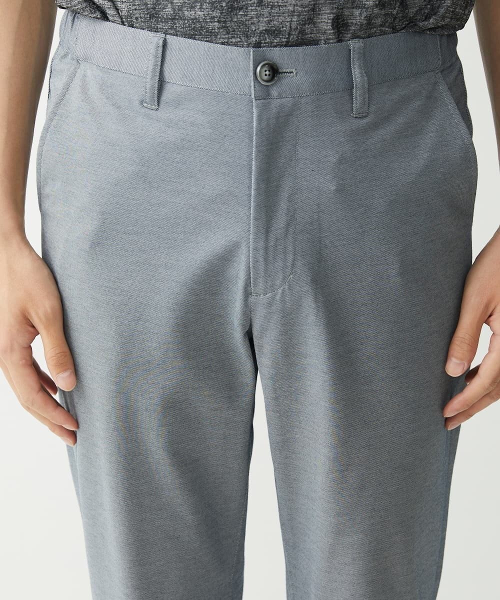 MKLHV58140 MK MICHEL KLEIN HOMME(MKミッシェルクランオム) 【大きいサイズあり】スラックスパンツ/アルビ二XRENU ブルー