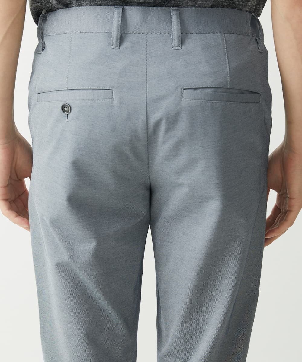 MKLHV58140 MK MICHEL KLEIN HOMME(MKミッシェルクランオム) 【大きいサイズあり】スラックスパンツ/アルビ二XRENU ブルー