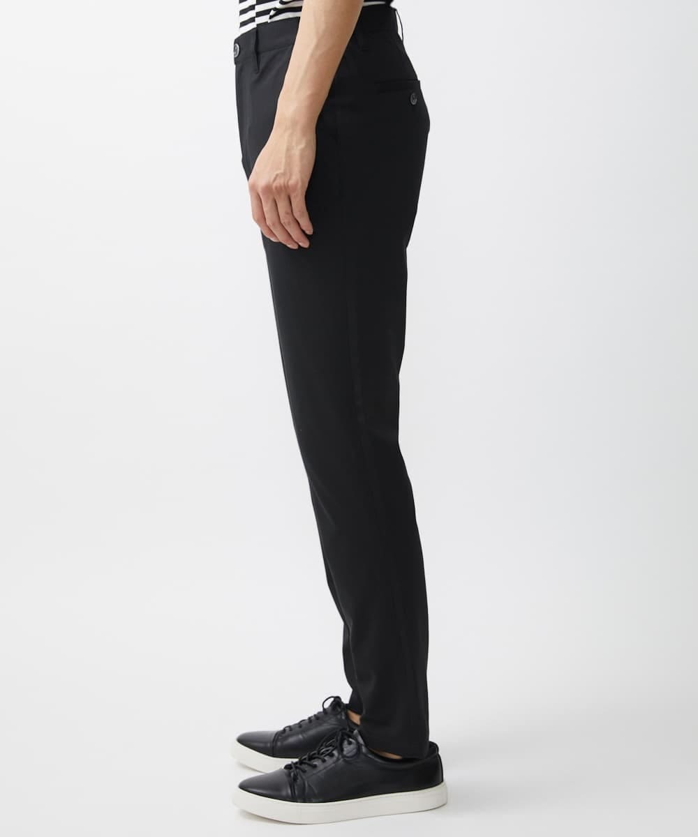 MKLHV58140 MK MICHEL KLEIN HOMME(MKミッシェルクランオム) 【大きいサイズあり】スラックスパンツ/アルビ二XRENU ブラック