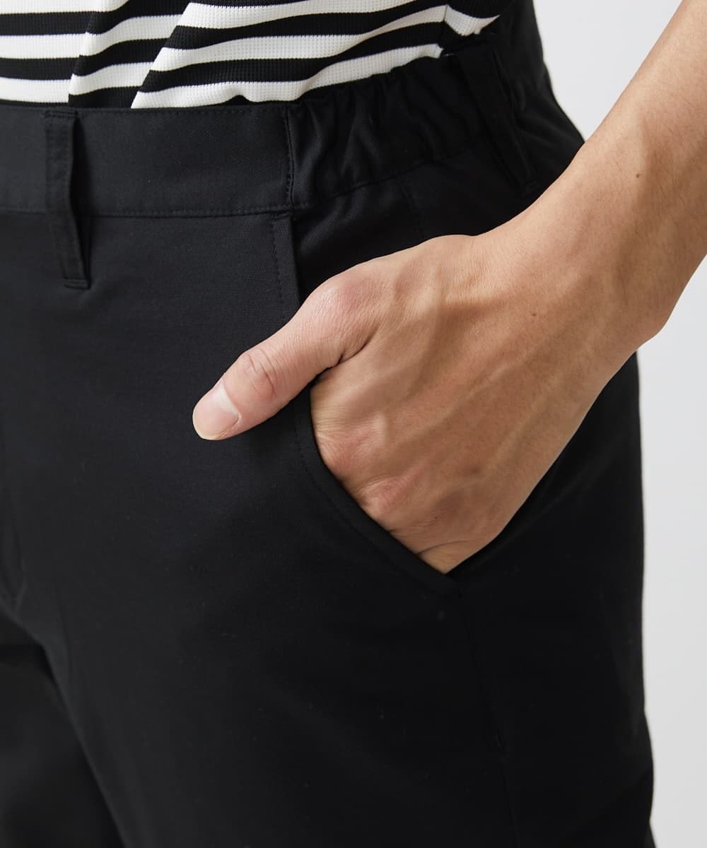 MKLHV58140 MK MICHEL KLEIN HOMME(MKミッシェルクランオム) 【大きいサイズあり】スラックスパンツ/アルビ二XRENU ブラック