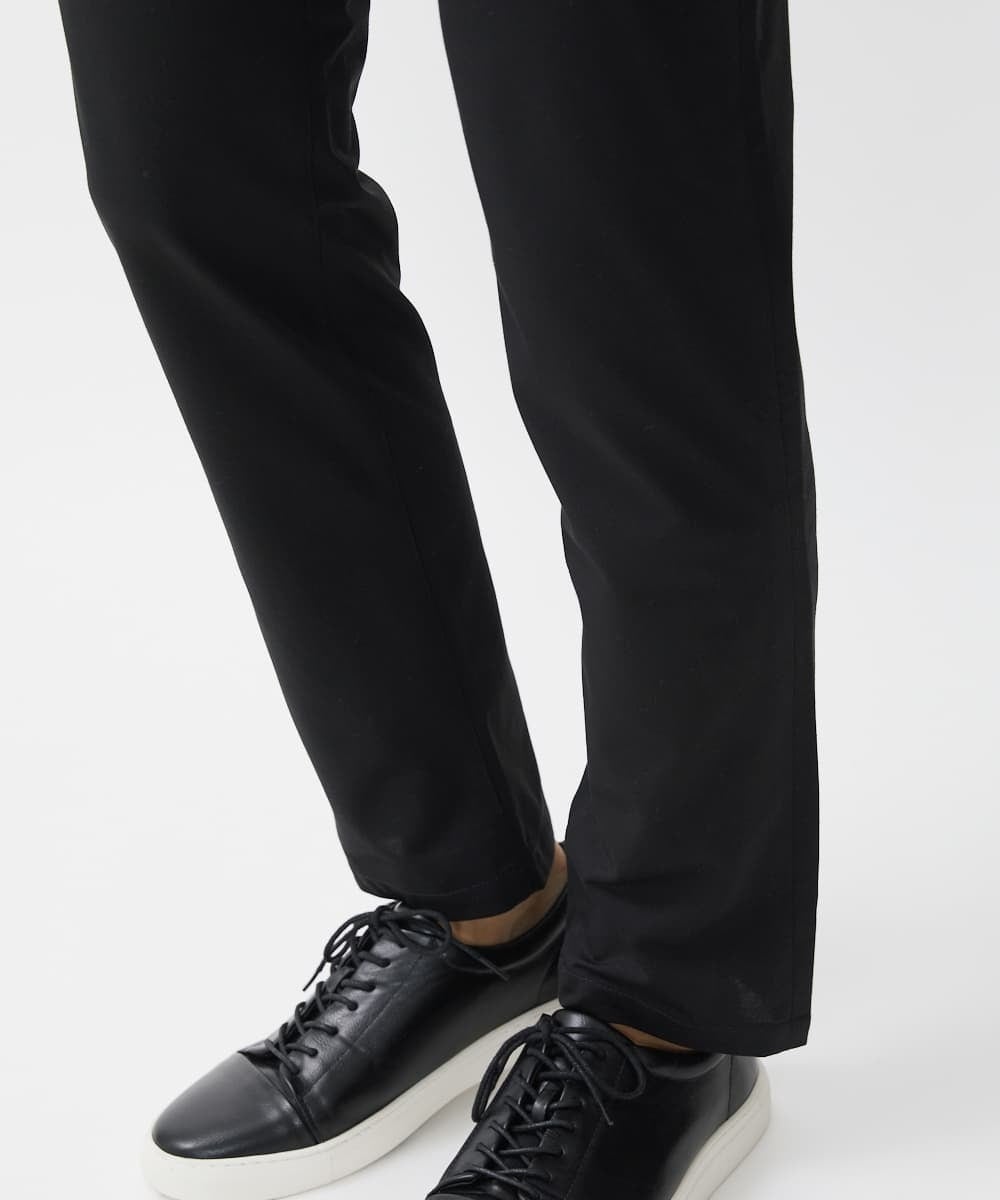 MKLHV58140 MK MICHEL KLEIN HOMME(MKミッシェルクランオム) 【大きいサイズあり】スラックスパンツ/アルビ二XRENU ブラック
