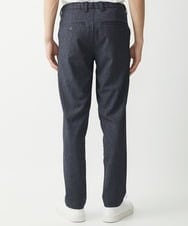 MKLHV67120 MK MICHEL KLEIN HOMME(MKミッシェルクランオム) 【大きいサイズあり】シャドーブロックチェックパンツ ネイビー