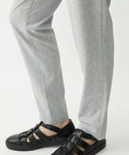 MKLHV67120 MK MICHEL KLEIN HOMME(MKミッシェルクランオム) 【大きいサイズあり】シャドーブロックチェックパンツ ライトグレー