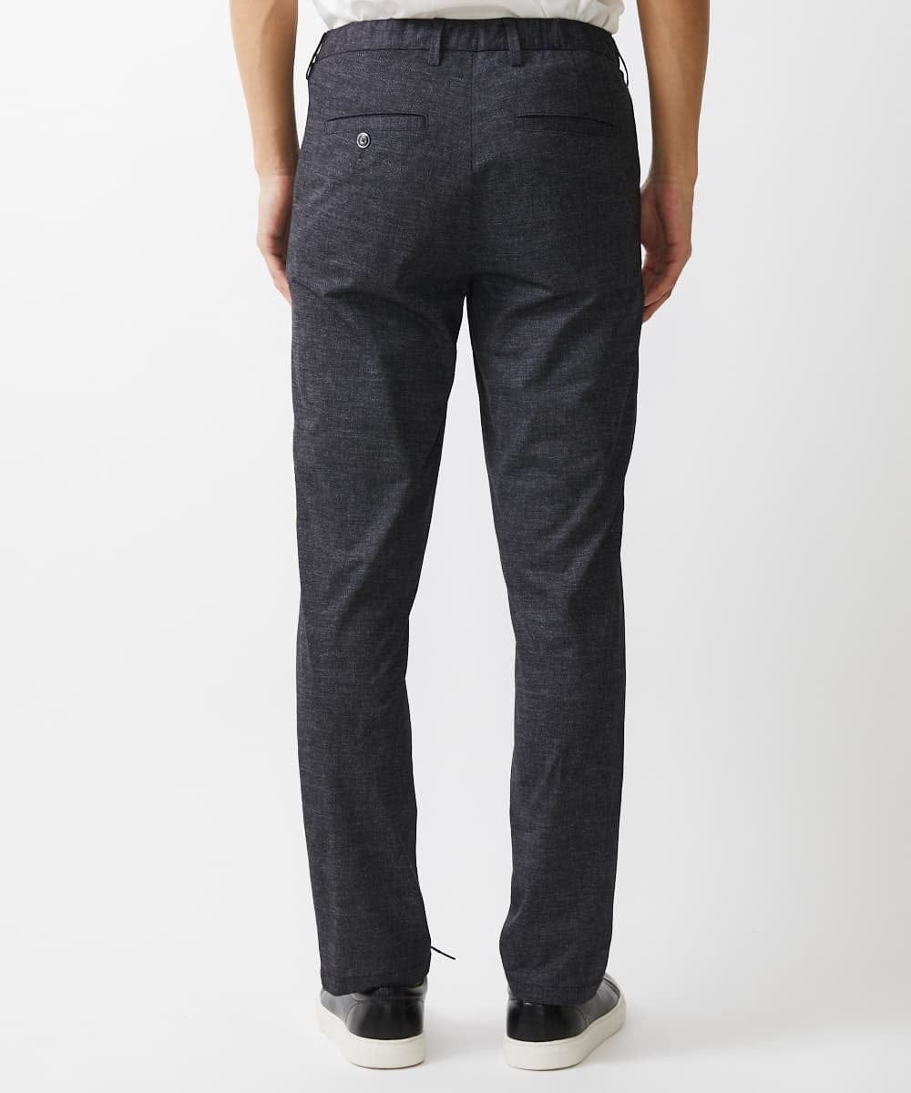 MKLHV68130 MK MICHEL KLEIN HOMME(MKミッシェルクランオム) BREATH MESH スラックス ネイビー