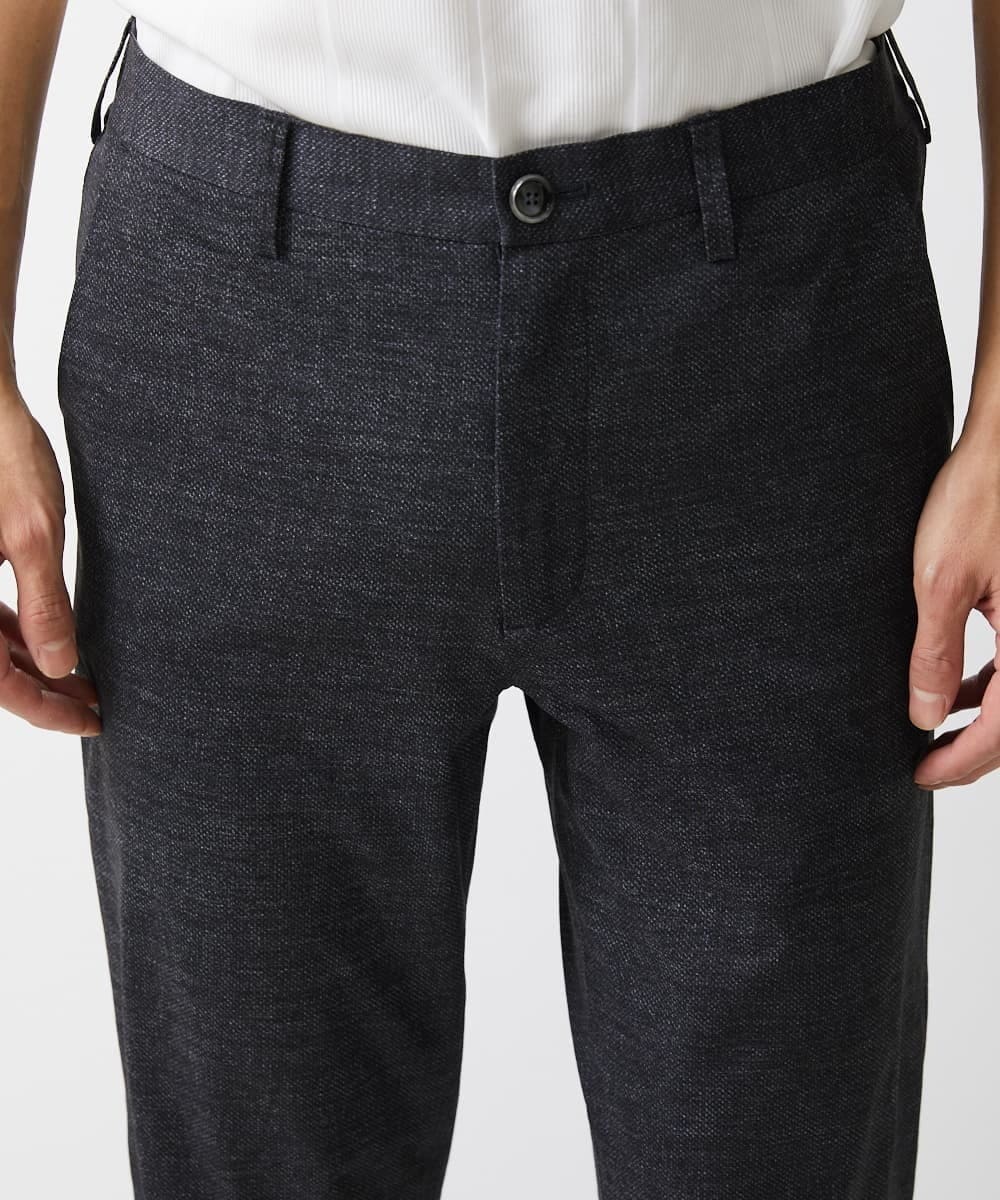 MKLHV68130 MK MICHEL KLEIN HOMME(MKミッシェルクランオム) BREATH MESH スラックス ネイビー