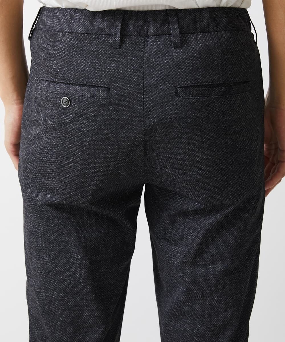 MKLHV68130 MK MICHEL KLEIN HOMME(MKミッシェルクランオム) BREATH MESH スラックス ネイビー