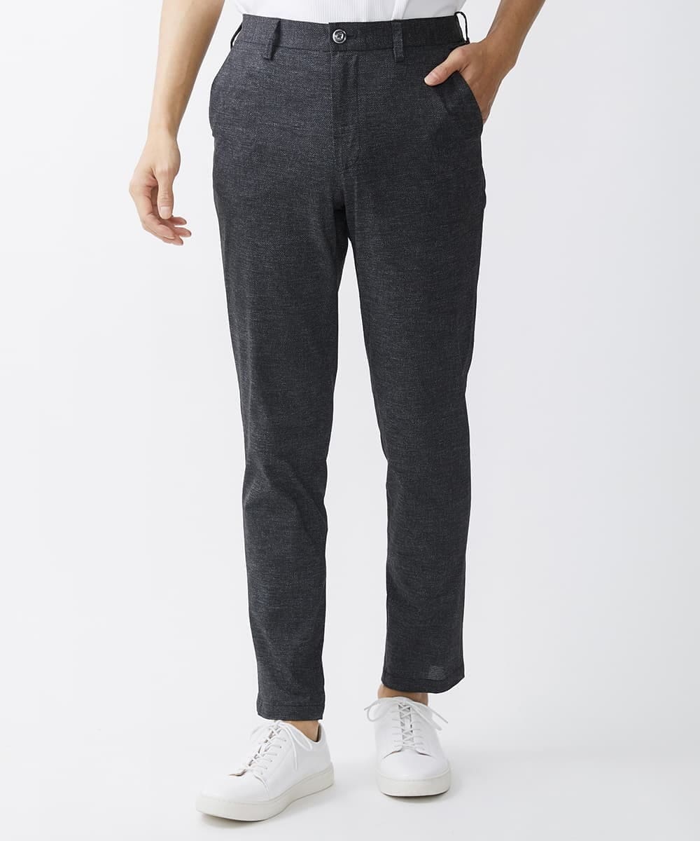 MKLHV68130 MK MICHEL KLEIN HOMME(MKミッシェルクランオム) BREATH MESH スラックス ダークグレー