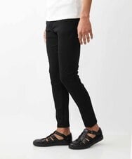 MKLHX41130 MK MICHEL KLEIN HOMME(MKミッシェルクランオム) スーパースリムストレッチパンツ ブラック