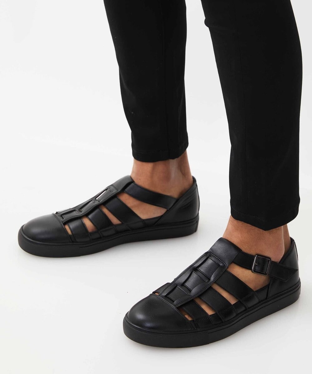 MKLHX41130 MK MICHEL KLEIN HOMME(MKミッシェルクランオム) スーパースリムストレッチパンツ ブラック