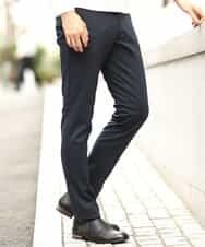 MKLJI59110 MK MICHEL KLEIN HOMME(MKミッシェルクランオム) パンツ／グランディールカノコ ネイビー