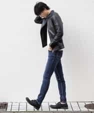 MKLJL02090 MK MICHEL KLEIN HOMME(MKミッシェルクランオム) パンツ／ルーキーストレッチデニム ネイビー