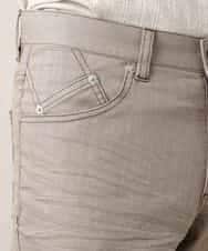 MKLJL10110 MK MICHEL KLEIN HOMME(MKミッシェルクランオム) パンツ／へリンボンストレッチ ベージュ