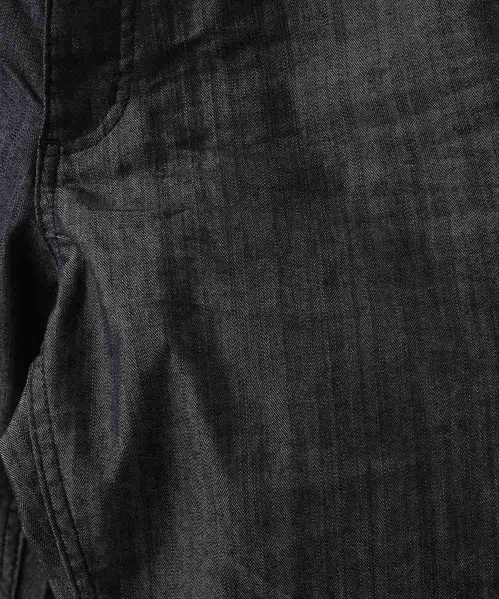 MKLJL10110 MK MICHEL KLEIN HOMME(MKミッシェルクランオム) パンツ／へリンボンストレッチ ダークグレー