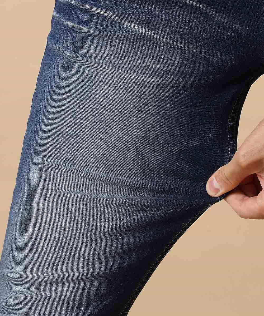MKLJL11110 MK MICHEL KLEIN HOMME(MKミッシェルクランオム) パンツ／ルーキーストレッチデニム ネイビー