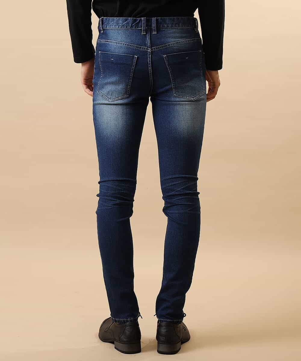 MKLJL11110 MK MICHEL KLEIN HOMME(MKミッシェルクランオム) パンツ／ルーキーストレッチデニム ネイビー