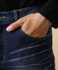 MKLJL11110 MK MICHEL KLEIN HOMME(MKミッシェルクランオム) パンツ／ルーキーストレッチデニム ネイビー
