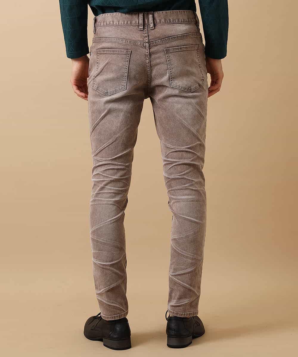 MKLJL19130 MK MICHEL KLEIN HOMME(MKミッシェルクランオム) パンツ／エコフレンドリーブラスト ブラウン(87)