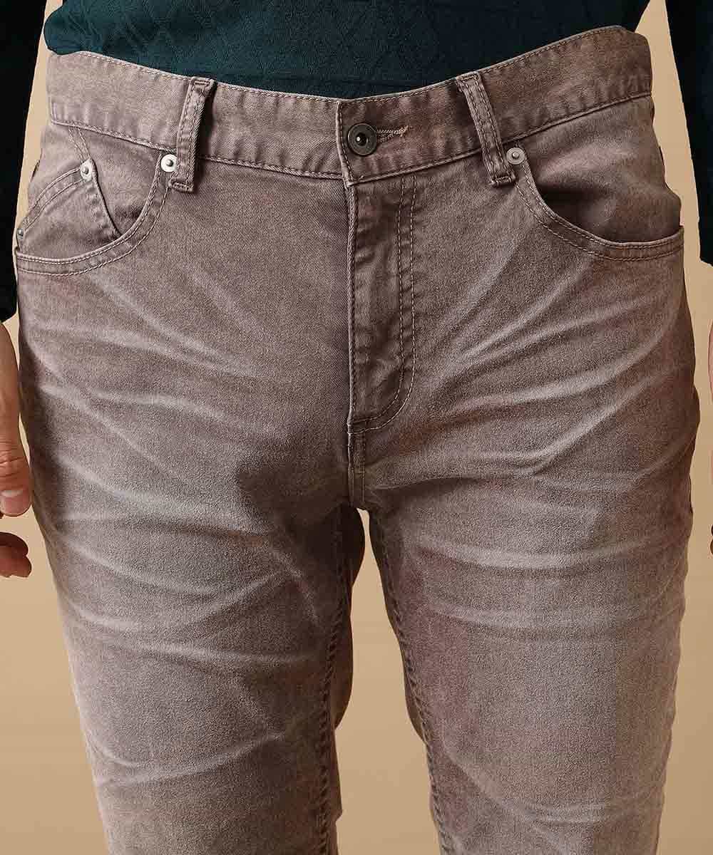 MKLJL19130 MK MICHEL KLEIN HOMME(MKミッシェルクランオム) パンツ／エコフレンドリーブラスト ブラウン(87)