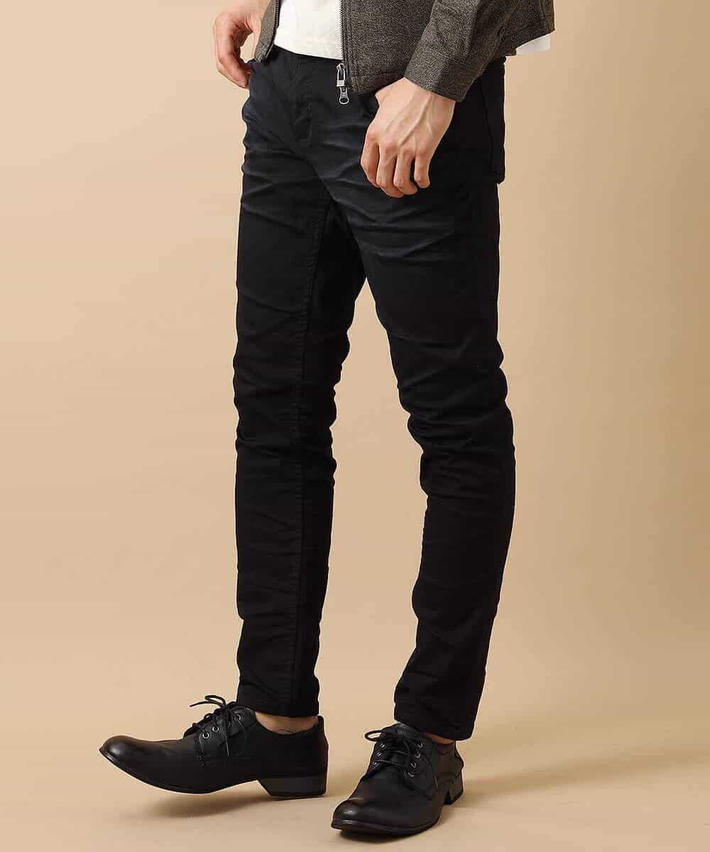MKLJL19130 MK MICHEL KLEIN HOMME(MKミッシェルクランオム) パンツ／エコフレンドリーブラスト ブラック(94)