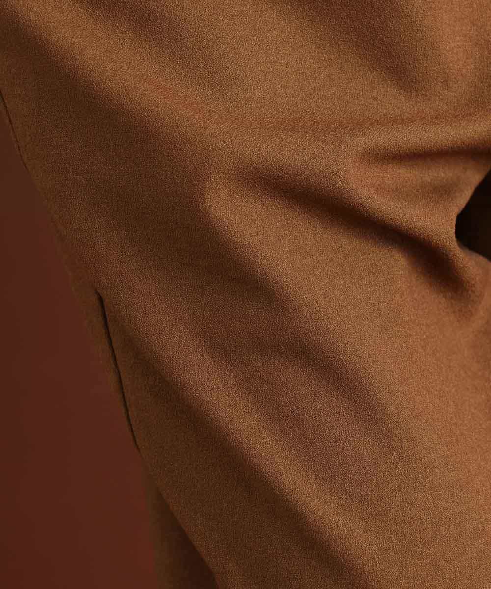 MKLJO52090 MK MICHEL KLEIN HOMME(MKミッシェルクランオム) 『軽く/ゆったりシルェット』リラックスパンツ/セットアップ ブラウン