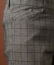 MKLJP08118 MK MICHEL KLEIN HOMME(MKミッシェルクランオム) チェックパンツ レッド