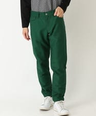 MKLJR07110 MK MICHEL KLEIN HOMME(MKミッシェルクランオム) ５ポケットカラーパンツ グリーン
