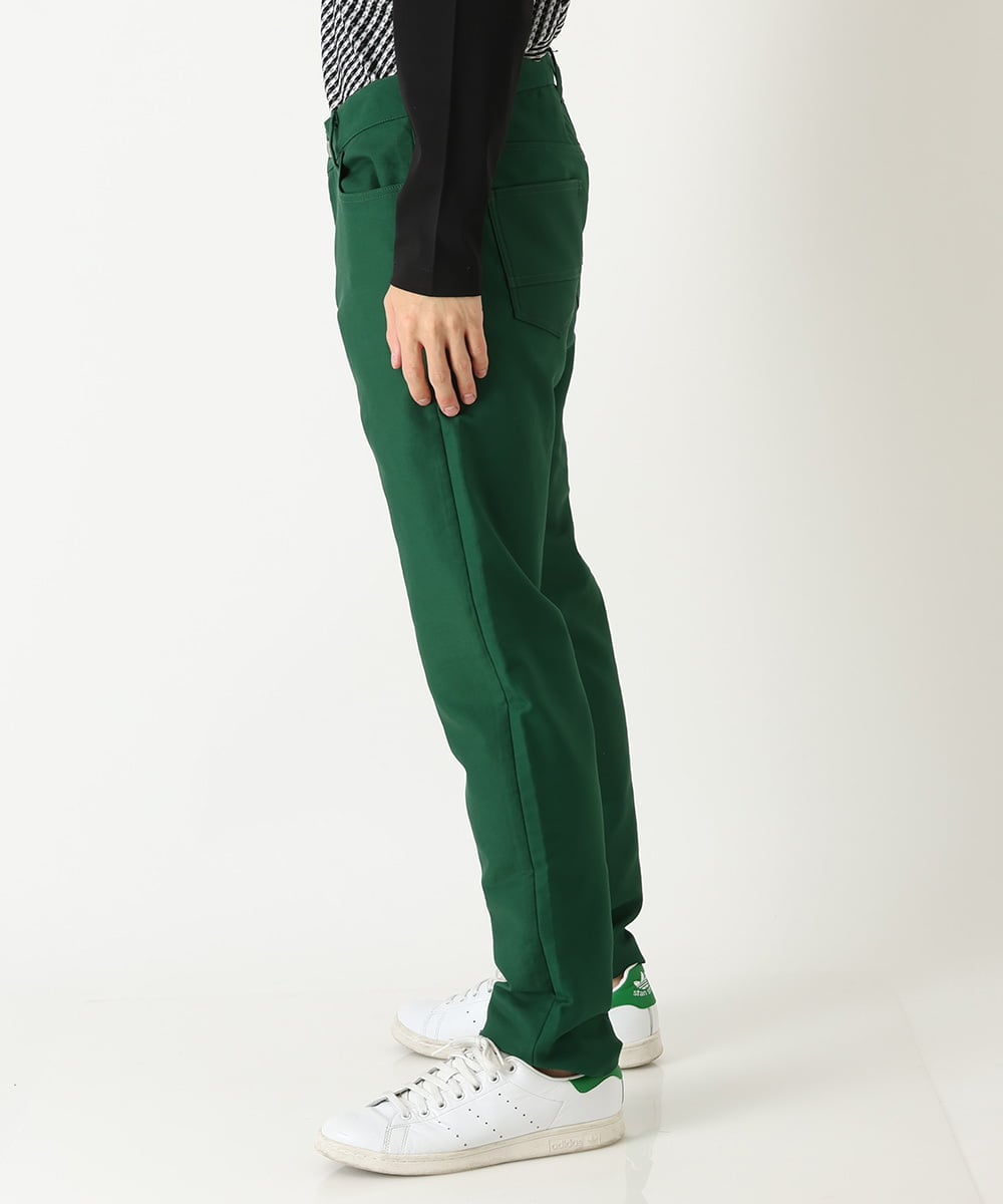 MKLJR07110 MK MICHEL KLEIN HOMME(MKミッシェルクランオム) ５ポケットカラーパンツ グリーン