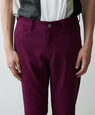 MKLJR07110 MK MICHEL KLEIN HOMME(MKミッシェルクランオム) ５ポケットカラーパンツ パープル