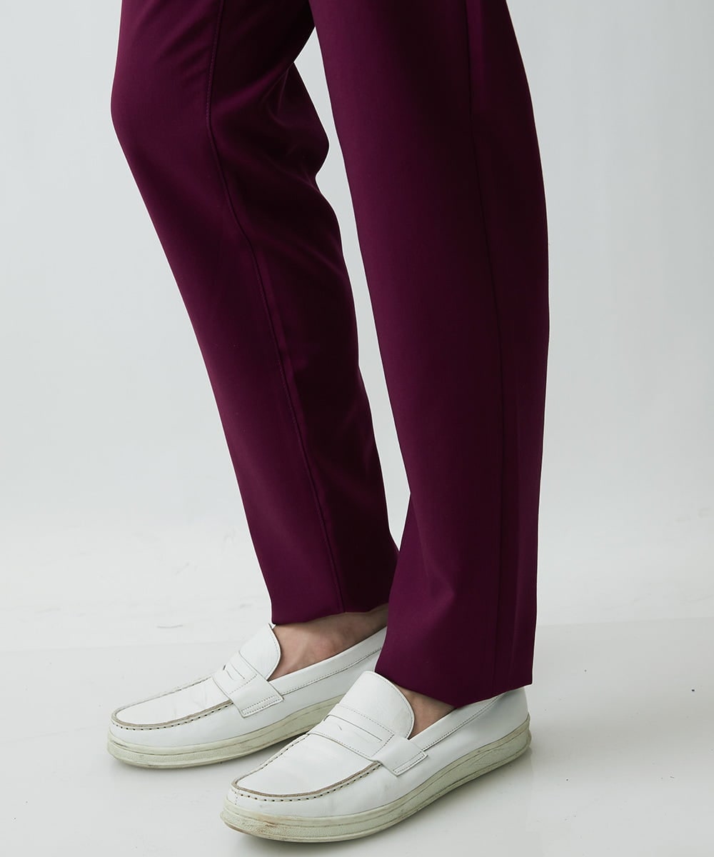 MKLJR07110 MK MICHEL KLEIN HOMME(MKミッシェルクランオム) ５ポケットカラーパンツ パープル