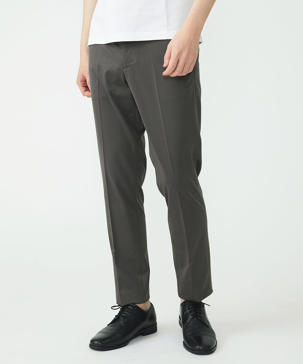 MKLJS77150 MK MICHEL KLEIN HOMME(MKミッシェルクランオム) SOLOTEX モクロディ / セットアップ スラックス ブラウン(86)