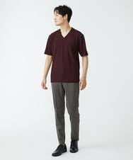 MKLJS77150 MK MICHEL KLEIN HOMME(MKミッシェルクランオム) SOLOTEX モクロディ / セットアップ スラックス ブラウン(86)