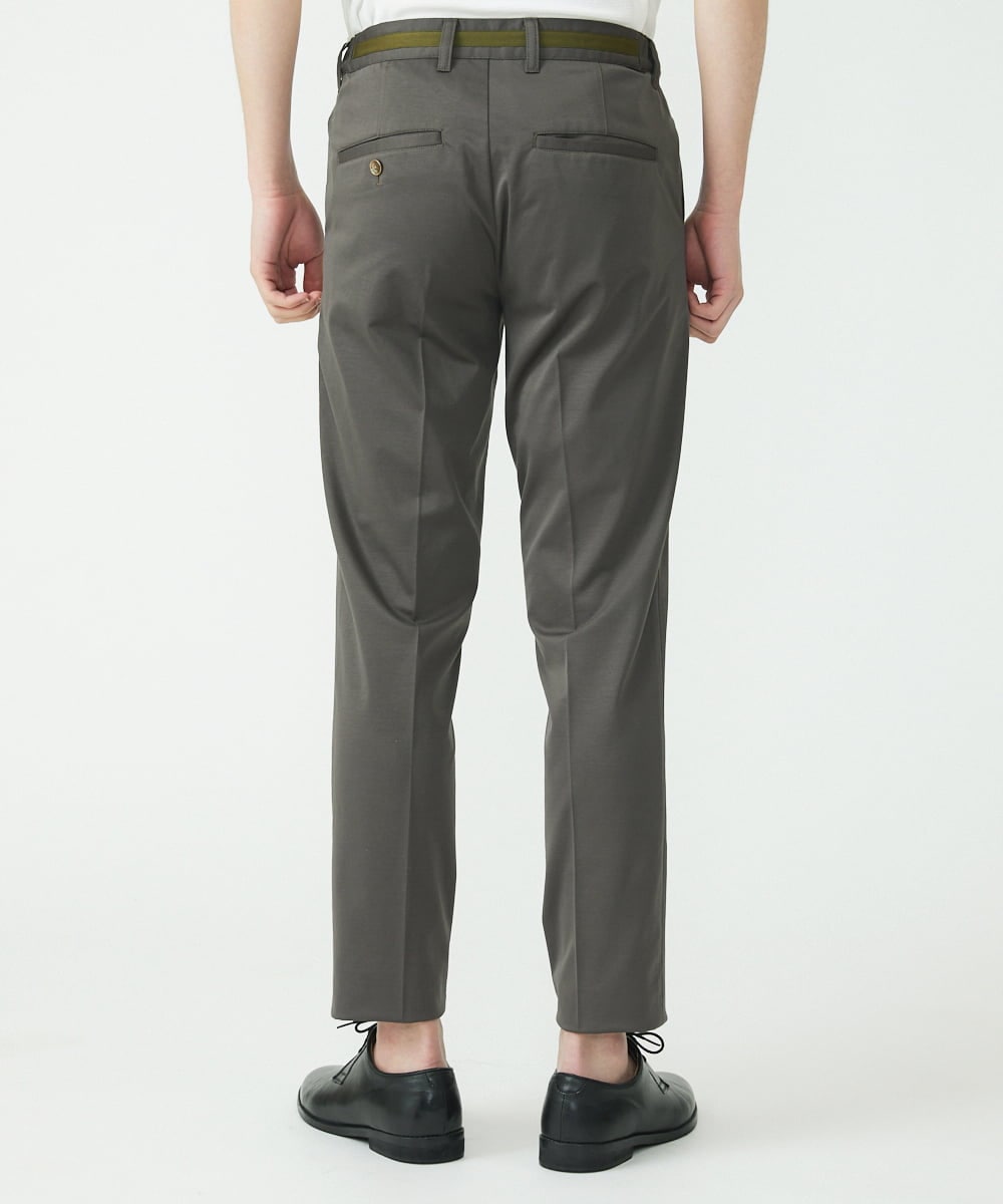 MKLJS77150 MK MICHEL KLEIN HOMME(MKミッシェルクランオム) SOLOTEX モクロディ / セットアップ スラックス ブラウン(86)