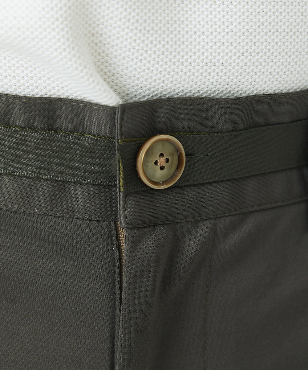 MKLJS77150 MK MICHEL KLEIN HOMME(MKミッシェルクランオム) SOLOTEX モクロディ / セットアップ スラックス ブラウン(86)