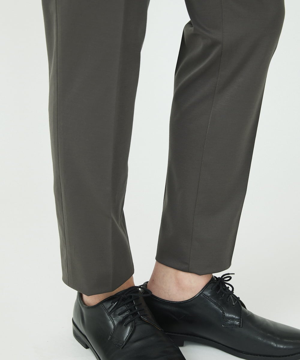 MKLJS77150 MK MICHEL KLEIN HOMME(MKミッシェルクランオム) SOLOTEX モクロディ / セットアップ スラックス ブラウン(86)