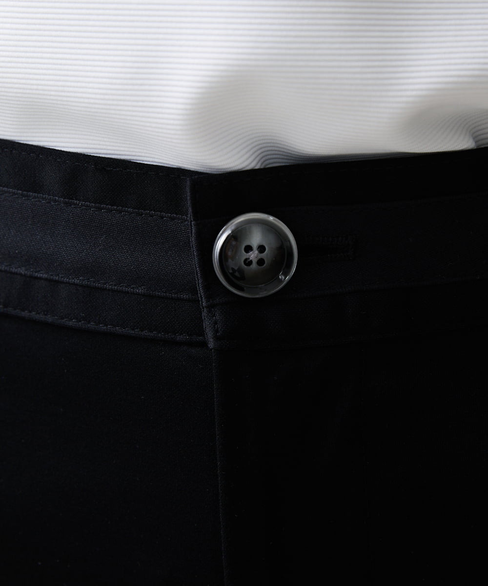 MKLJS77150 MK MICHEL KLEIN HOMME(MKミッシェルクランオム) SOLOTEX モクロディ / セットアップ スラックス ブラック(94)