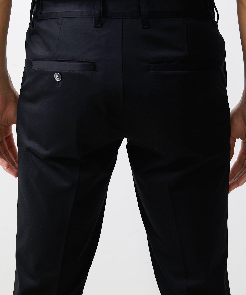 MKLJS77150 MK MICHEL KLEIN HOMME(MKミッシェルクランオム) SOLOTEX モクロディ / セットアップ スラックス ブラック(94)