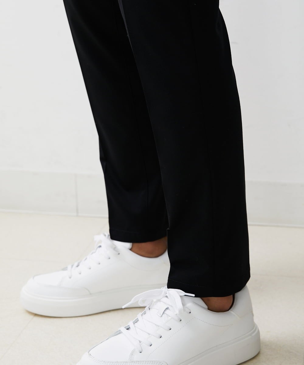 MKLJS77150 MK MICHEL KLEIN HOMME(MKミッシェルクランオム) SOLOTEX モクロディ / セットアップ スラックス ブラック(94)
