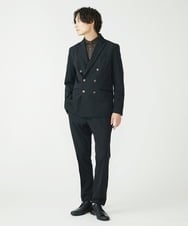 MKLJS78130 MK MICHEL KLEIN HOMME(MKミッシェルクランオム) ストレッチスラックス / VERTICALストレッチ ブラック(94)